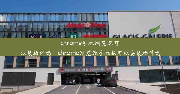 chrome手机浏览器可以装插件吗—chrome浏览器手机版可以安装插件吗