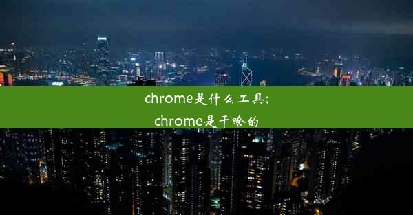 chrome是什么工具;chrome是干啥的