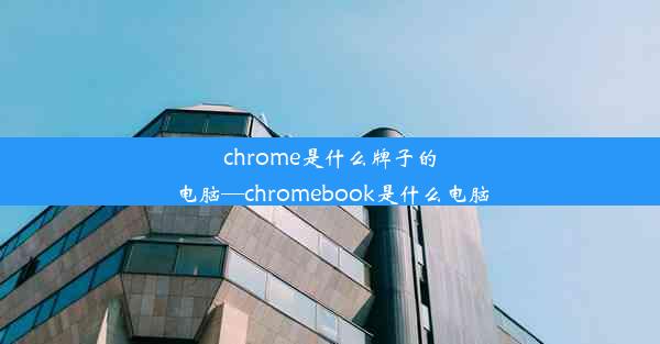 chrome是什么牌子的电脑—chromebook是什么电脑