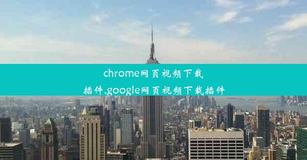 chrome网页视频下载插件,google网页视频下载插件