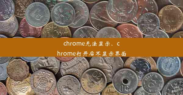 chrome无法显示、chrome打开后不显示界面