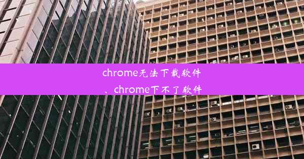 chrome无法下载软件、chrome下不了软件