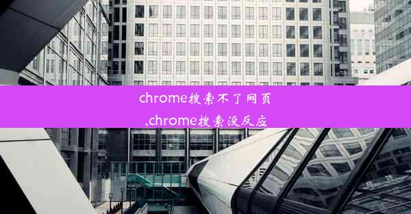 chrome搜索不了网页,chrome搜索没反应