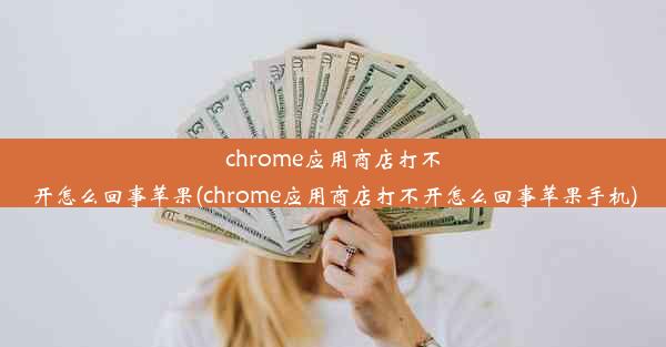 chrome应用商店打不开怎么回事苹果(chrome应用商店打不开怎么回事苹果手机)