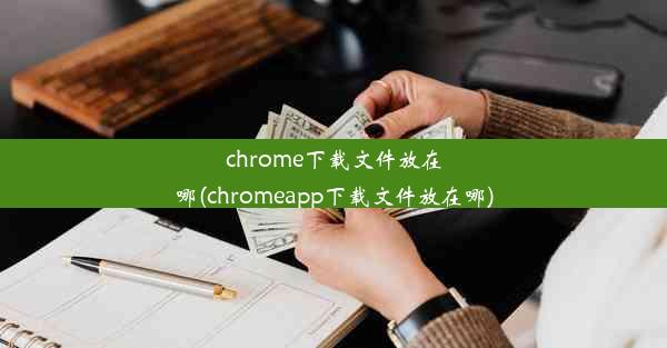 chrome下载文件放在哪(chromeapp下载文件放在哪)