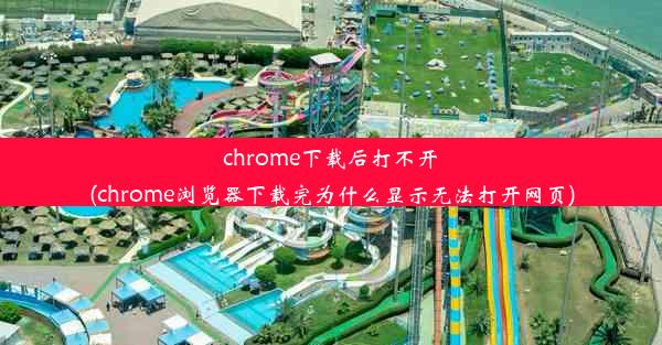 chrome下载后打不开(chrome浏览器下载完为什么显示无法打开网页)