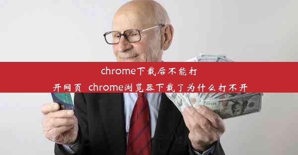 chrome下载后不能打开网页_chrome浏览器下载了为什么打不开