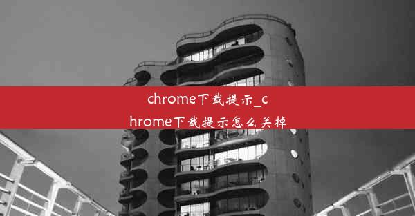 chrome下载提示_chrome下载提示怎么关掉