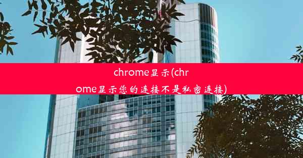 chrome显示(chrome显示您的连接不是私密连接)