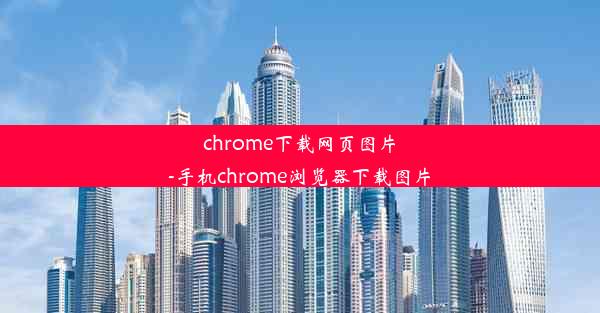 chrome下载网页图片-手机chrome浏览器下载图片