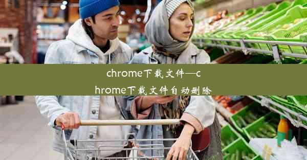 chrome下载文件—chrome下载文件自动删除