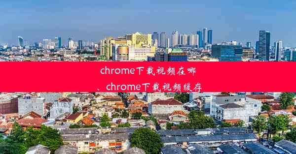 chrome下载视频在哪、chrome下载视频缓存