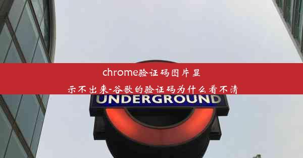 chrome验证码图片显示不出来-谷歌的验证码为什么看不清