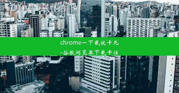 chrome一下载就卡死-谷歌浏览器下载卡住