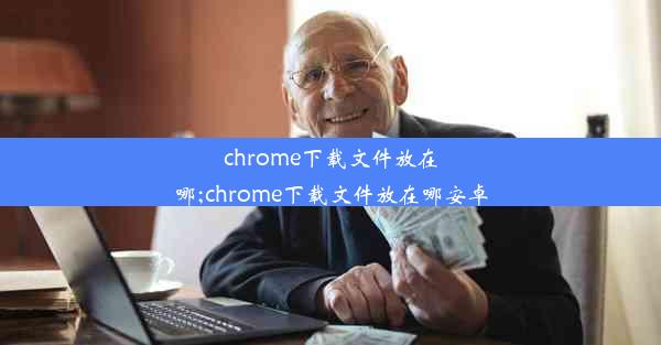 chrome下载文件放在哪;chrome下载文件放在哪安卓