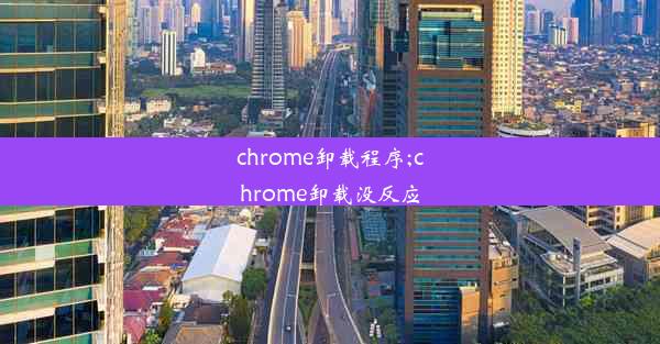 chrome卸载程序;chrome卸载没反应