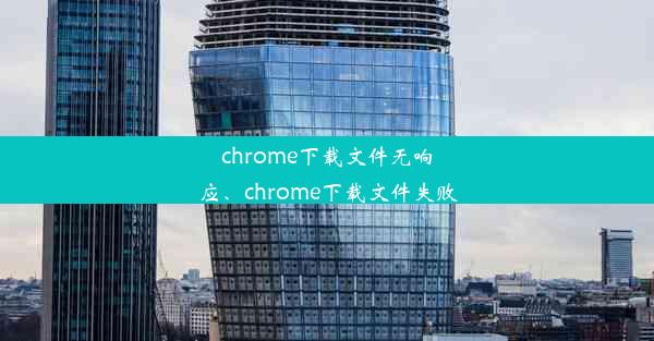 chrome下载文件无响应、chrome下载文件失败