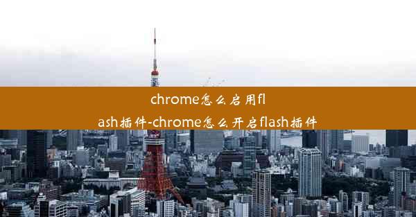 chrome怎么启用flash插件-chrome怎么开启flash插件