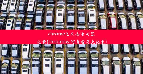 chrome怎么查看浏览记录(chrome如何查看历史记录)