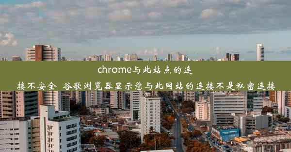 chrome与此站点的连接不安全_谷歌浏览器显示您与此网站的连接不是私密连接