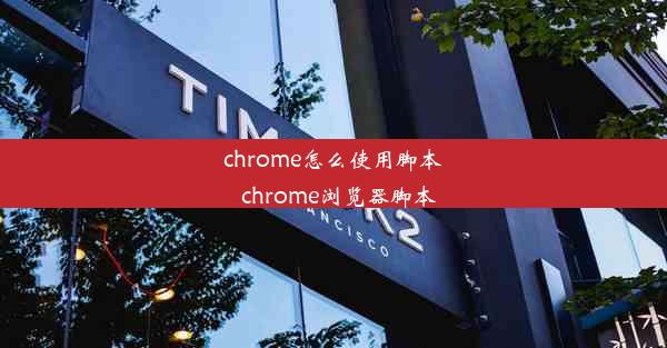 chrome怎么使用脚本_chrome浏览器脚本