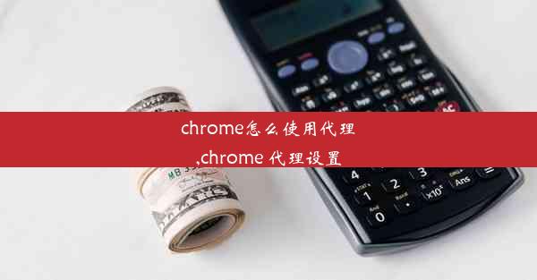 chrome怎么使用代理,chrome 代理设置