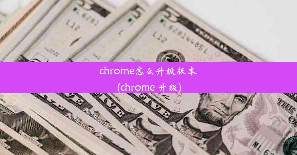 chrome怎么升级版本(chrome 升级)