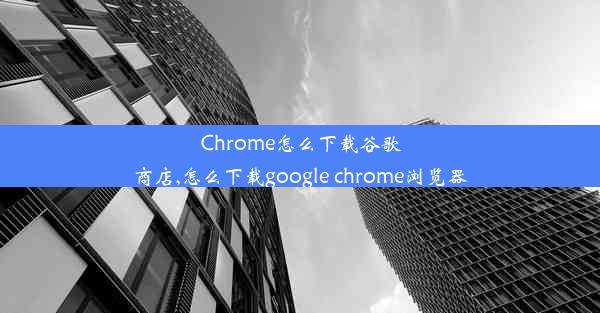 Chrome怎么下载谷歌商店,怎么下载google chrome浏览器