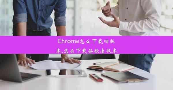 Chrome怎么下载旧版本,怎么下载谷歌老版本