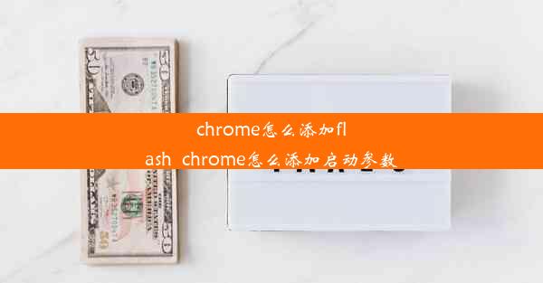 chrome怎么添加flash_chrome怎么添加启动参数