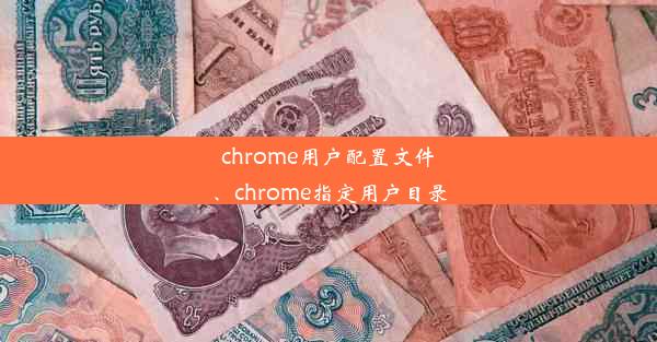 chrome用户配置文件、chrome指定用户目录