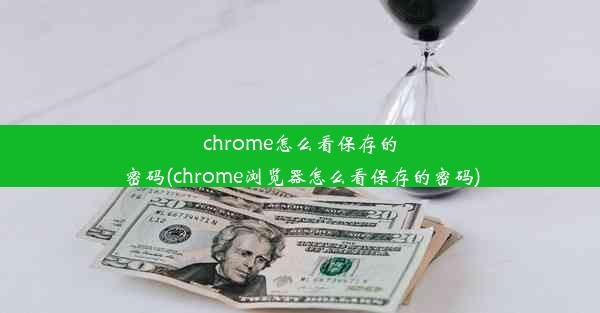 chrome怎么看保存的密码(chrome浏览器怎么看保存的密码)