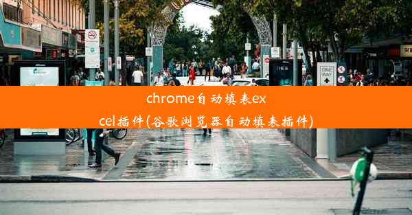 chrome自动填表excel插件(谷歌浏览器自动填表插件)