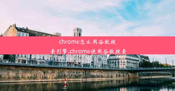 chrome怎么用谷歌搜索引擎,chrome使用谷歌搜索