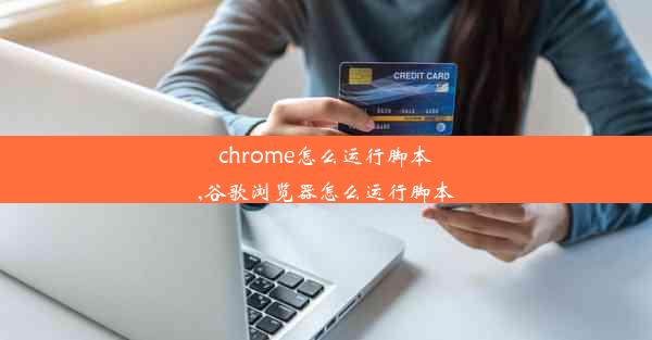 chrome怎么运行脚本,谷歌浏览器怎么运行脚本