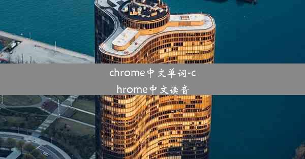 chrome中文单词-chrome中文读音