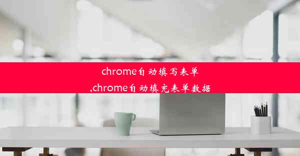 chrome自动填写表单,chrome自动填充表单数据