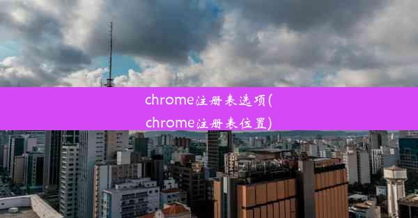 chrome注册表选项(chrome注册表位置)