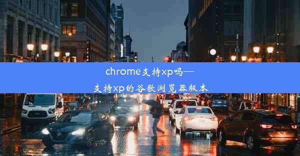 chrome支持xp吗—支持xp的谷歌浏览器版本