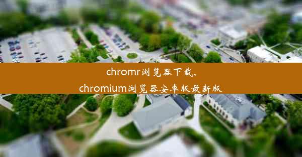 chromr浏览器下载,chromium浏览器安卓版最新版