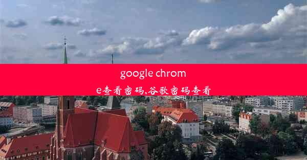 google chrome查看密码,谷歌密码查看