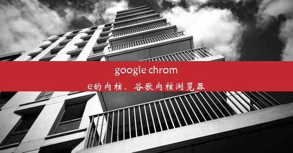 google chrome的内核、谷歌内核浏览器