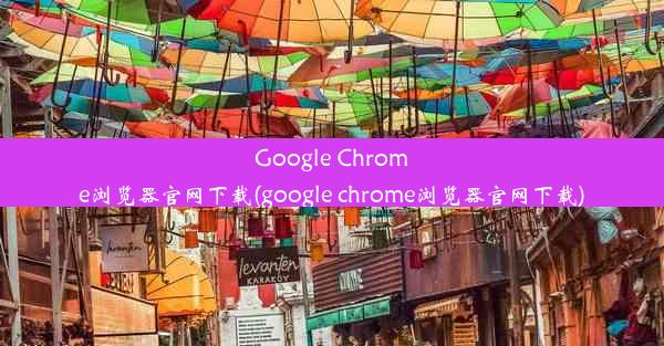 Google Chrome浏览器官网下载(google chrome浏览器官网下载)