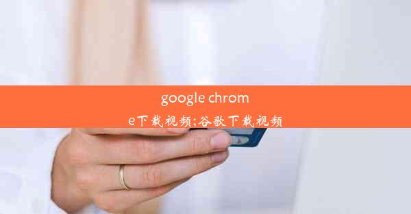 google chrome下载视频;谷歌下载视频