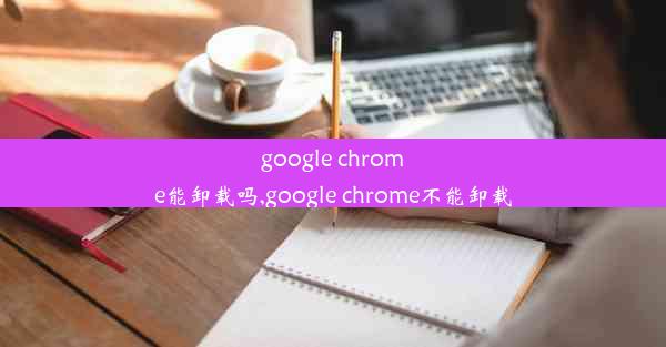 google chrome能卸载吗,google chrome不能卸载