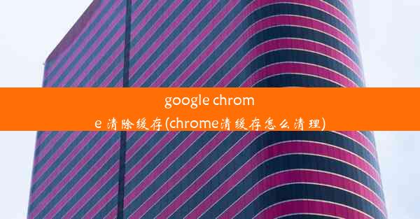 google chrome 清除缓存(chrome清缓存怎么清理)