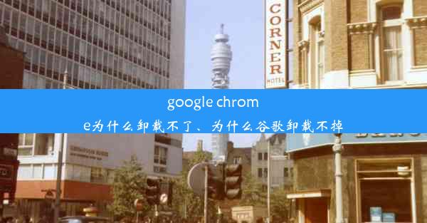 google chrome为什么卸载不了、为什么谷歌卸载不掉