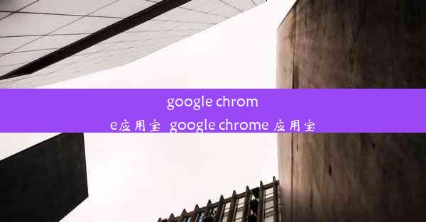 google chrome应用宝_google chrome 应用宝