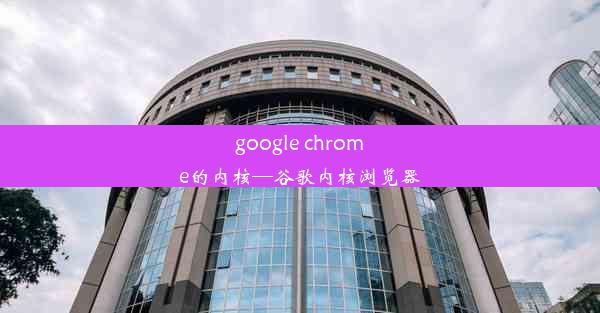 google chrome的内核—谷歌内核浏览器