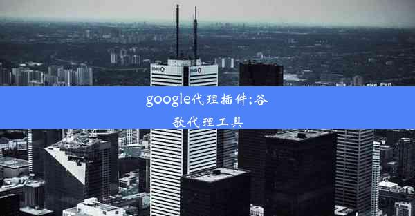 google代理插件;谷歌代理工具